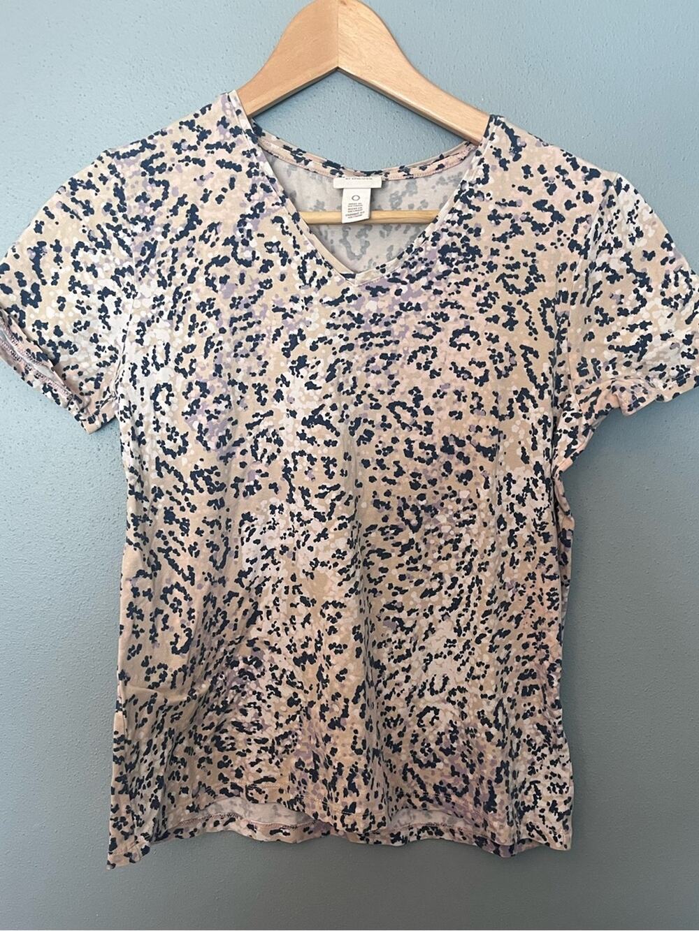 Chico's Short Sleeve V-Neck Tee